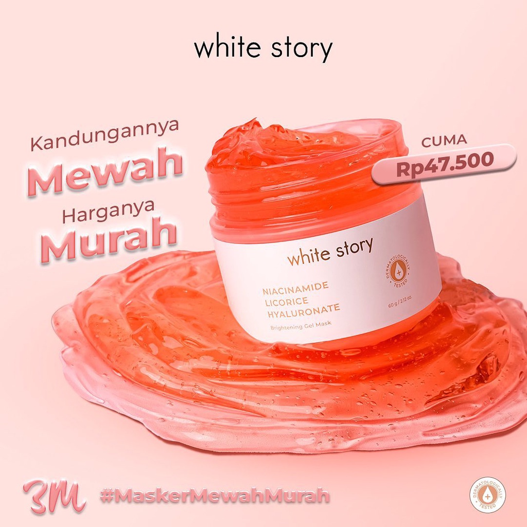 WHITE STORY Brightening Gel Mask