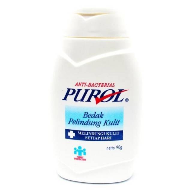 BEDAK PUROL ANTI BACTERIAL BLUE 90g
