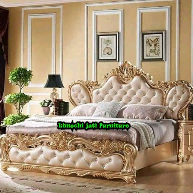 Tempat Tidur Princess Mewah Tempat Tidur Ukir Mewah Mebel Furniture Jepara Shopee Indonesia