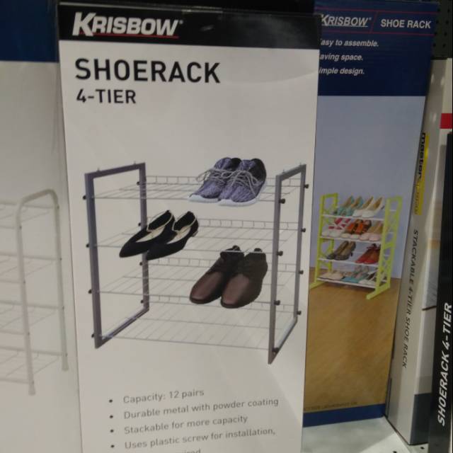 Rak sepatu 4 tingkat , KRISBOW