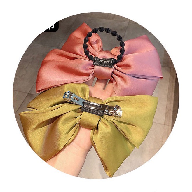 Jepit Rambut Ikat Rambut Pita Ala Korea Aksesoris Rambut Wanita Hairpin Murah Import