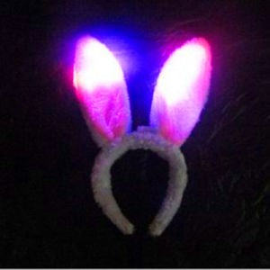 Bando Bunny Kelinci LED Lampu Lucu Murah Meriah Warna Warni
