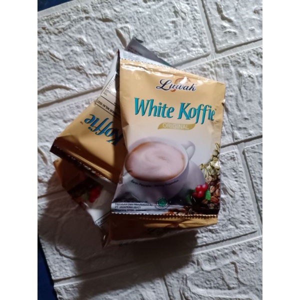 

Luwak white koffie 1 Renceng 10pcs