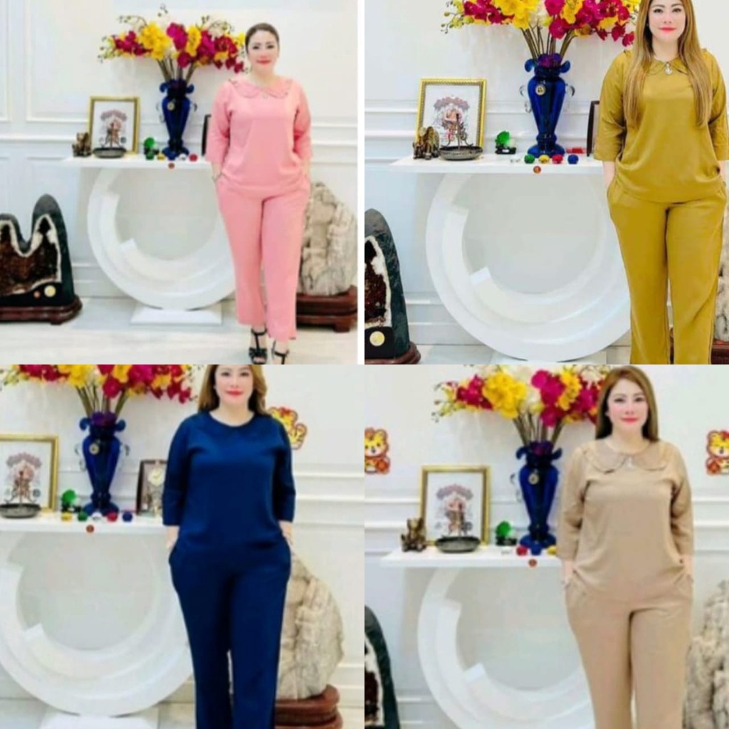 SET RAYON TWILL POLOS