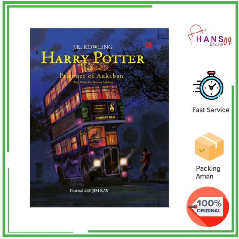 Harry Potter and the Prisoner of Azkaban (Harry Potter dan Tawanan Azkaban) - Edisi Ilustrasi