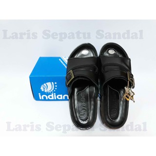  Sandal  Pria  Sloop INDIAN  445 Hitam Shopee Indonesia