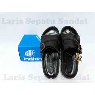  Sandal  Pria  Sloop INDIAN  445 Hitam Shopee Indonesia