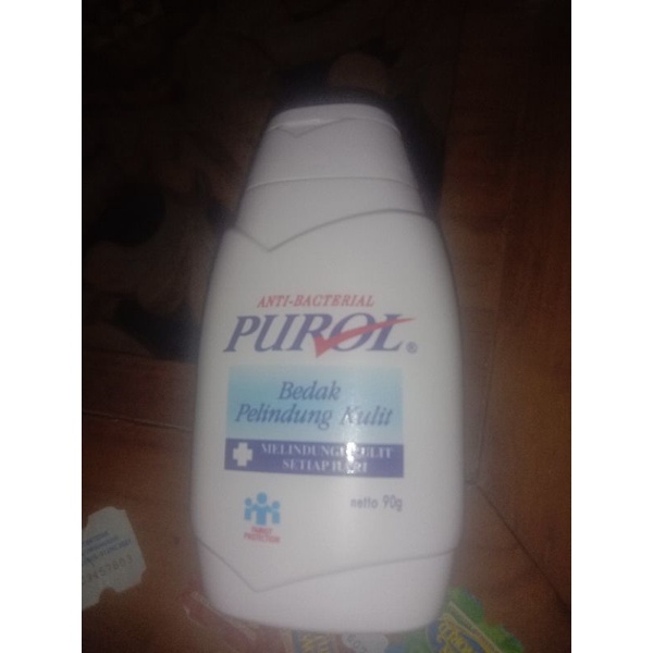 PUROL Bedak Anti Bacterial bedak harum pelindung Lilith 90gr