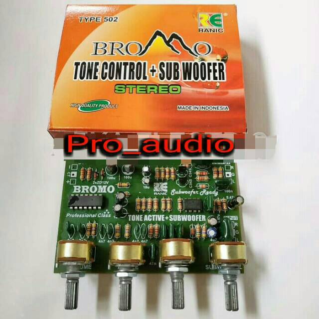 Kit Tone Control plus Subwoofer