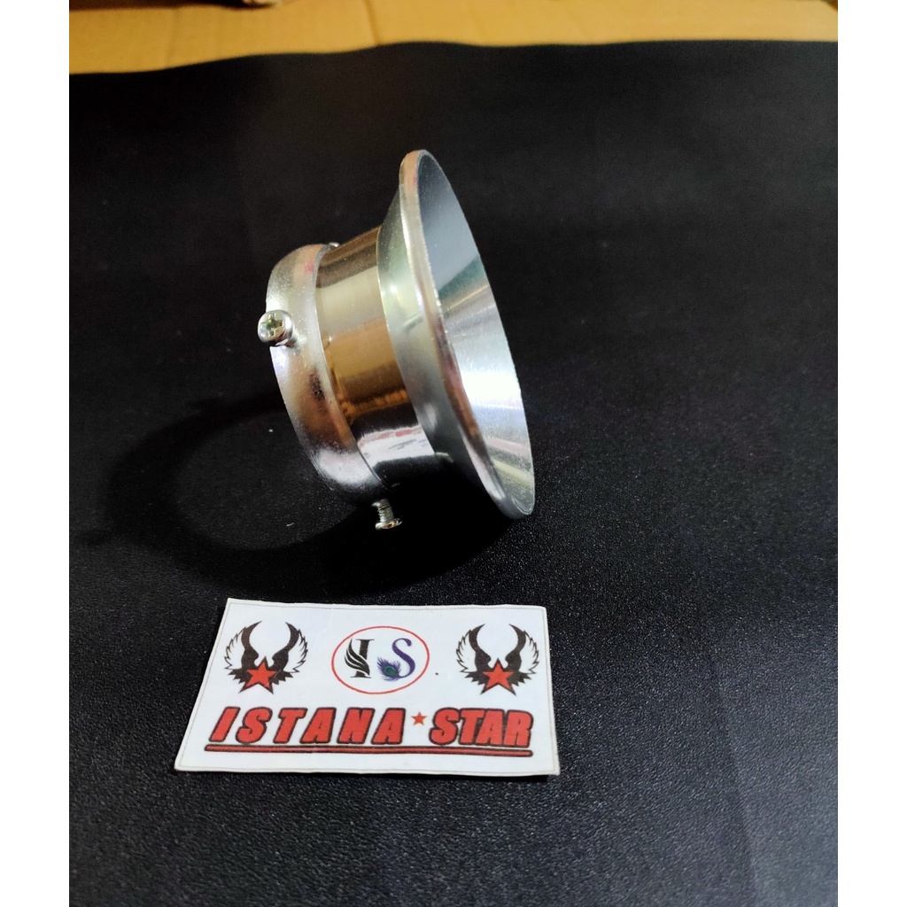 Velocity Stack Karburator Corong Karbu PE 28 PWK 28 PWL 28 Baha Aluminium -SILVER