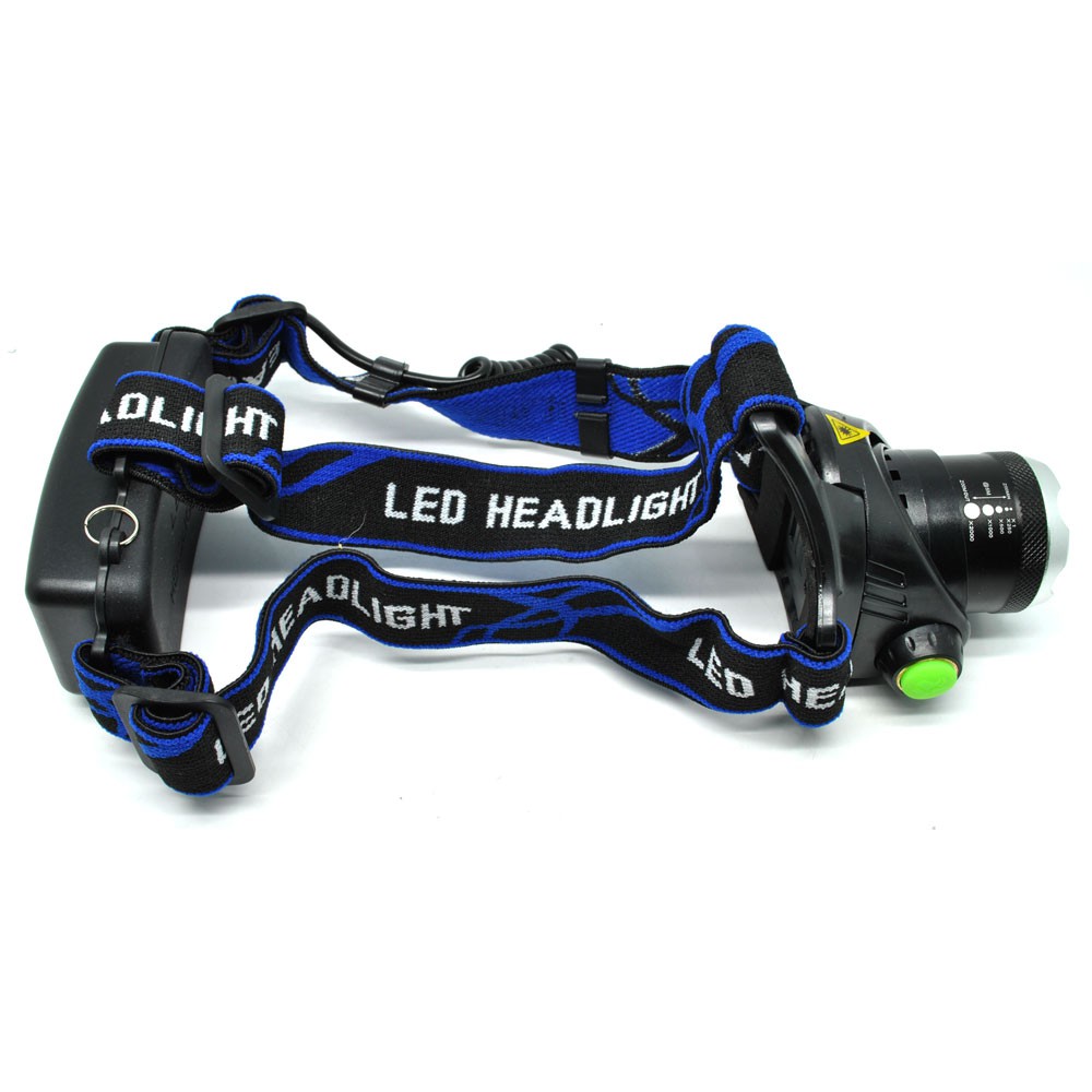 TaffLED High Power Headlamp 1 LED Cree XML-T6 - HD-LD - Black