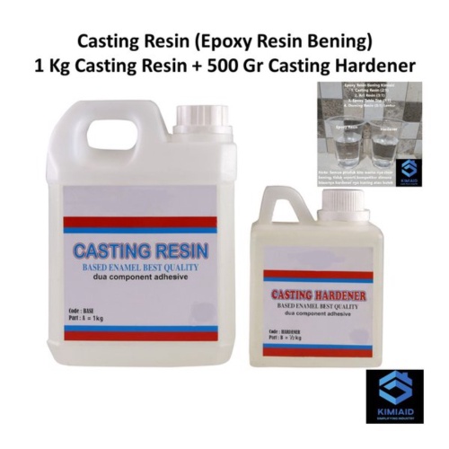 Jual Epoxy Resin Bening - 2Kg - Casting Resin - Epoxy Resin Sticker Fiber Otomotif - Epoxy Resin Car