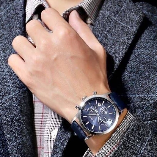 JAM TANGAN PRIA WATERRESISTANT 3 ATM JIMSHONEY 8305 jims honey original