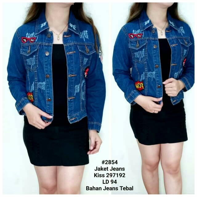 Jaket Jeans Kiss 297192