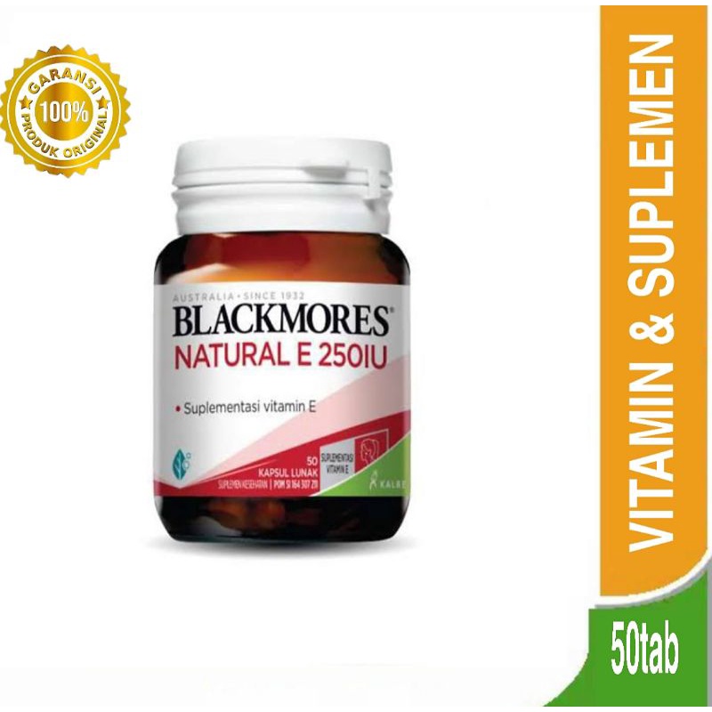 BLACKMORES NATURAL E250IU
