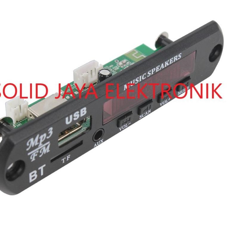 MODUL MP3 BLUETOOTH PLUS FM RADIO VIRE KIT MODUL MP3 BT KIT MP3 KIT PEMUTAR LAGU MP3 USB PLAYER BLUE
