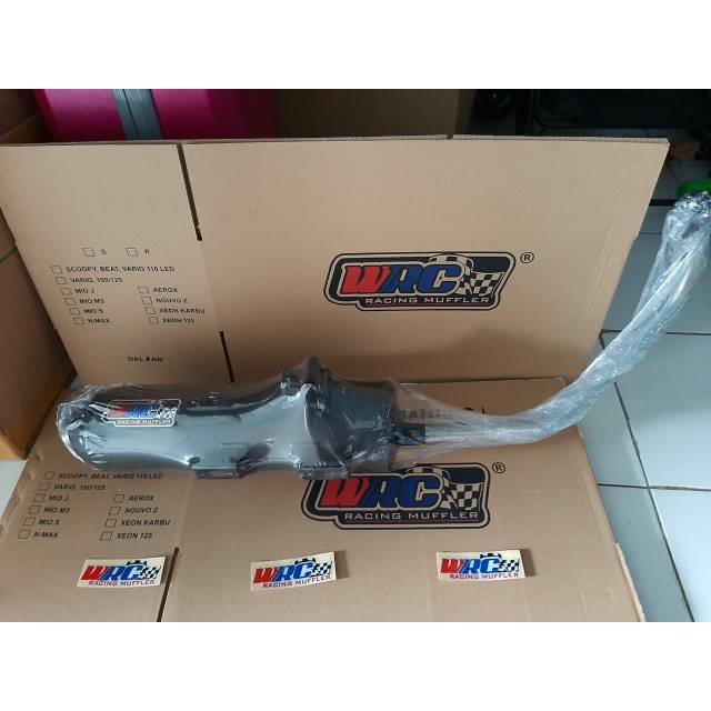 Knalpot WRC vario 125/150 new2018/vario 125/150LED/vario 125 old