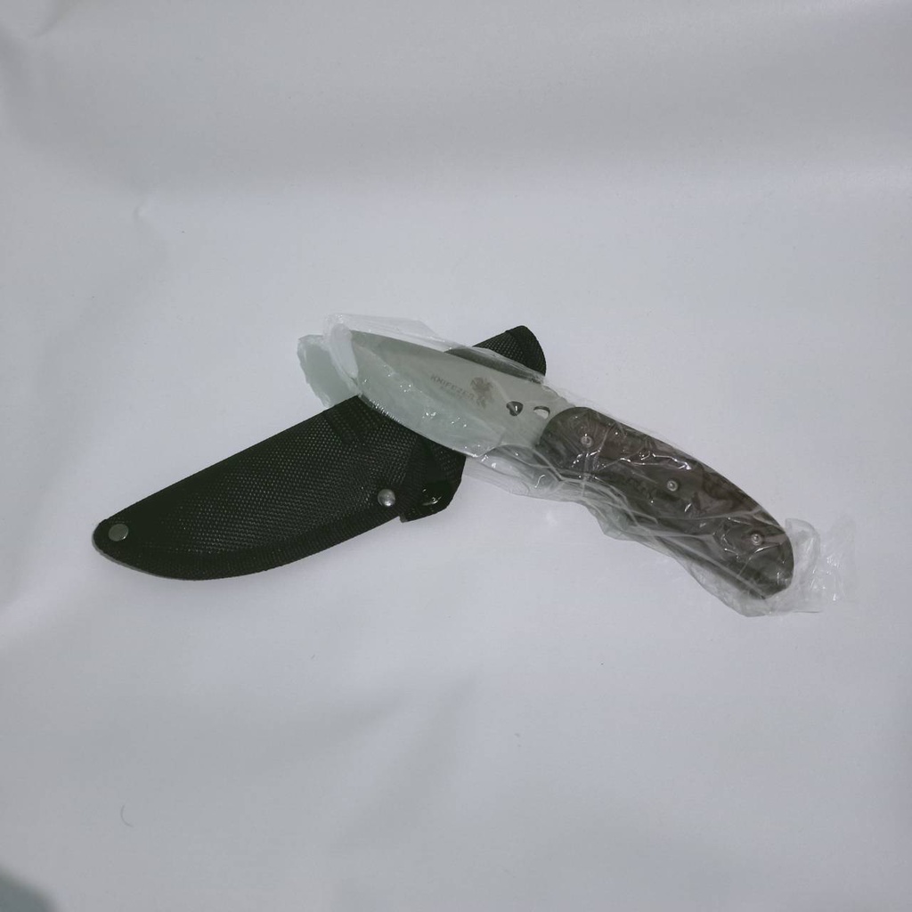 [TERLARIS] Pisau Survival Knife Seset Kulit Sapi Kerbau Super Tajam Buru Berburu Outdoor Hutan