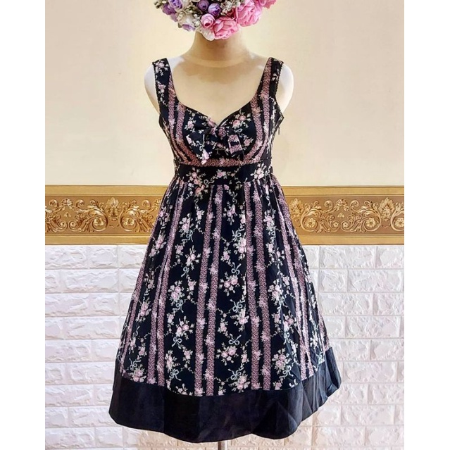Pinky Girls Floral Kawaii Dress