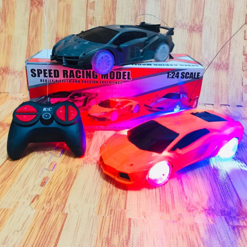 Rc Mobil Car Veneno Lampu warna warni /Mainan Anak mobil remot