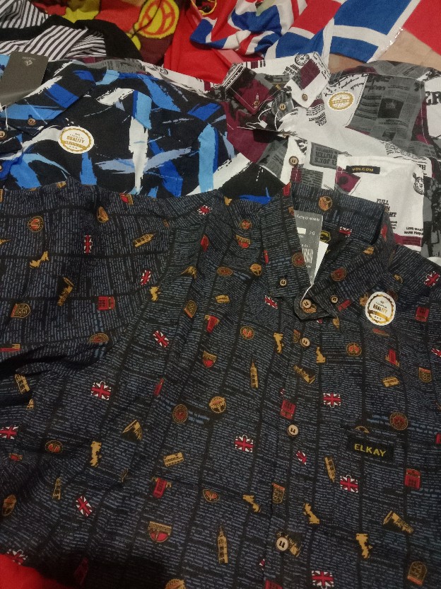 Bisa Pilih Motif ) Kemeja Surfing Lengan Pendek | Hem Surfing