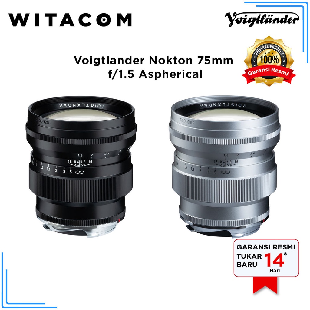 Voigtlander Nokton 75mm f/1.5 Aspherical Leica M-Mount