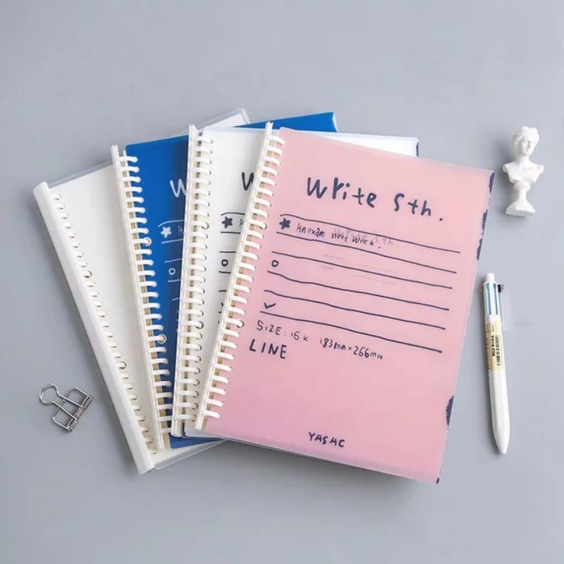

[OWL] Binder Hardcase Scribble Doodle A5 B5 (Bisa Isi Ulang)