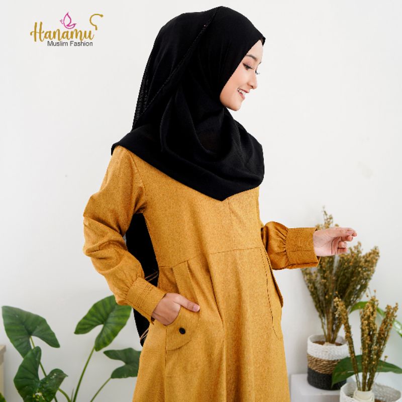 MARISKA DRESS GAMIS DAILY HANAMU GAMIS MURAH DAN NAYAMAN-Kubus