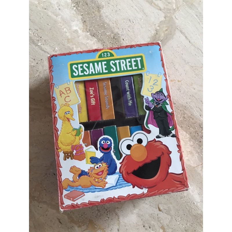 Preloved Sesame Street Book Block