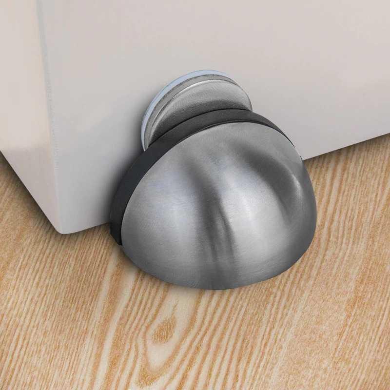 Penahan Pintu Anti-Collision Magnetic Door Stopper - DS-09 - Silver