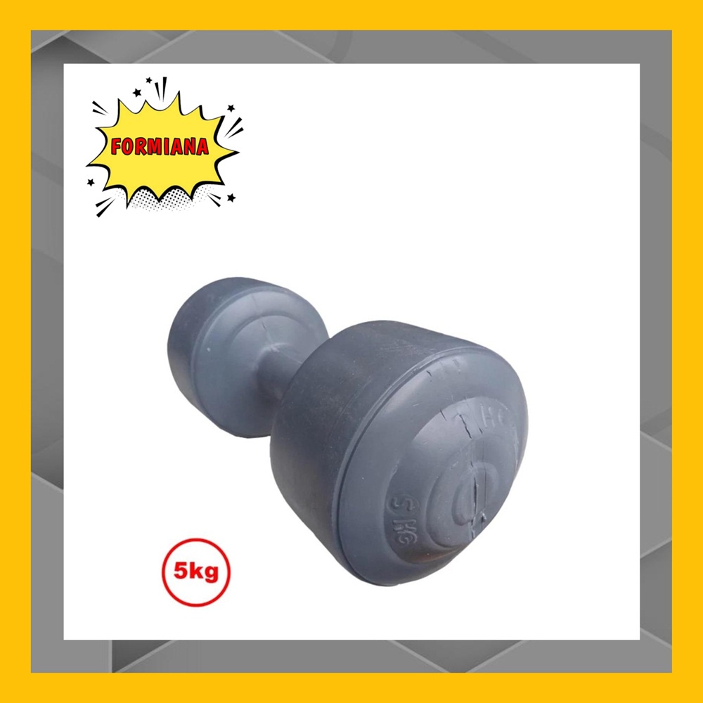 FM - Barbel Dumbel Plastik Hercules 5 KG - 1 pcs