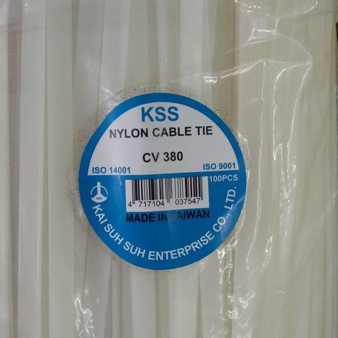 

Office & Stationery | Document Organizer | Kss Cv380 Cv-380 Kabel Ties 38Cm X 7.6Mm Murah Hitam Putih Ready | Best Seller