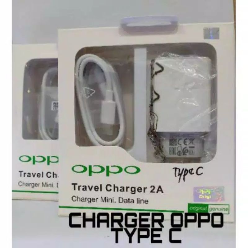 charger Oppo a5 2020/a9 2020 original 100%(type c)