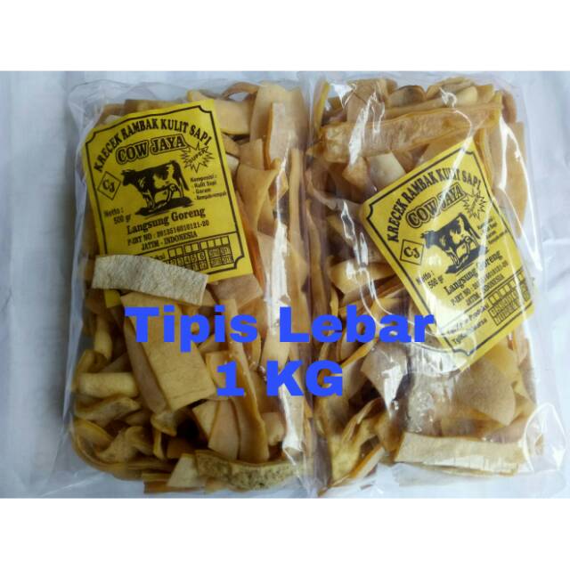 Jual Produsen Krecek Krupuk Rambak Super Lebar Kg Shopee Indonesia