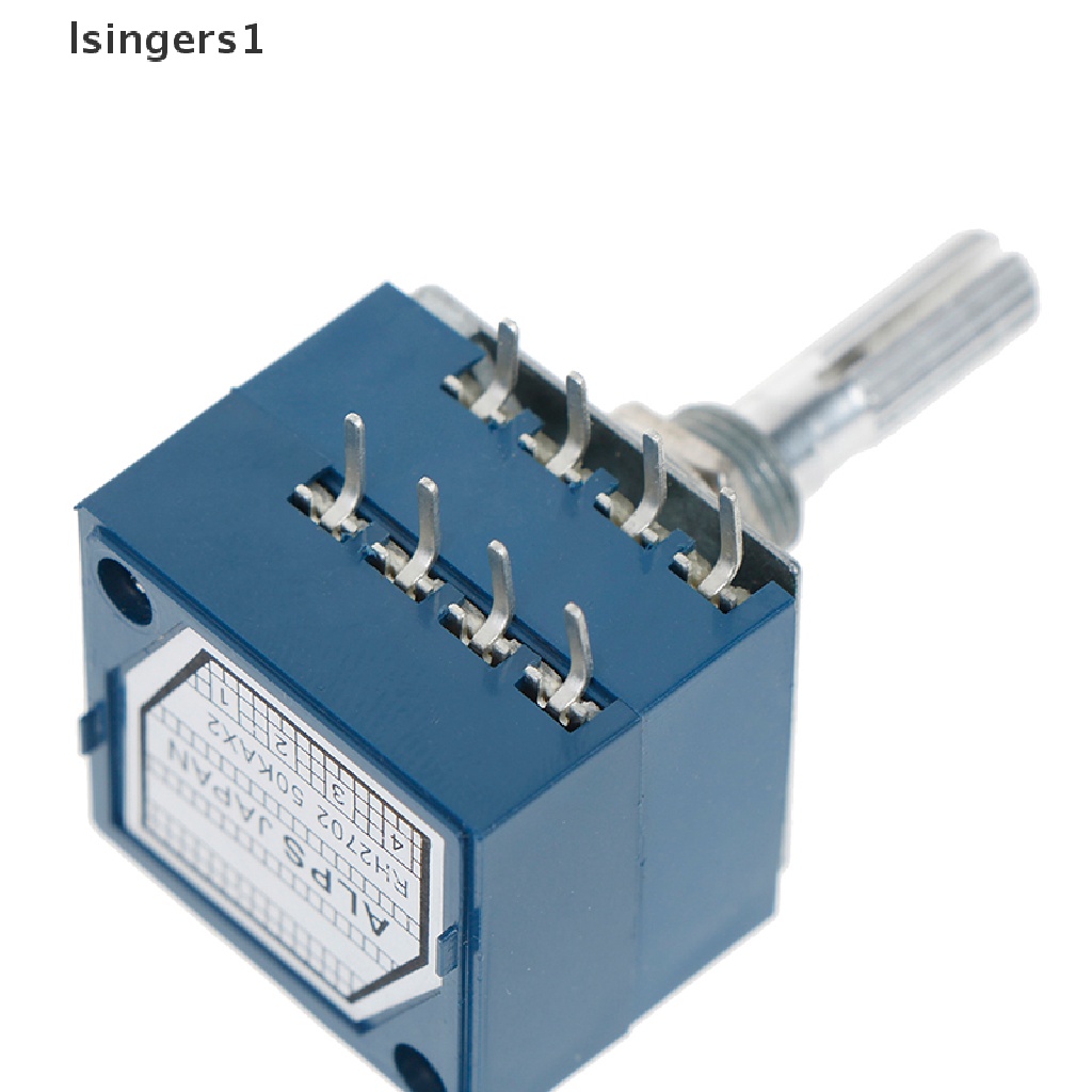 (lsingers1) 1pc potentiometer 50K log alps audio stereo Dengan Kontrol volume