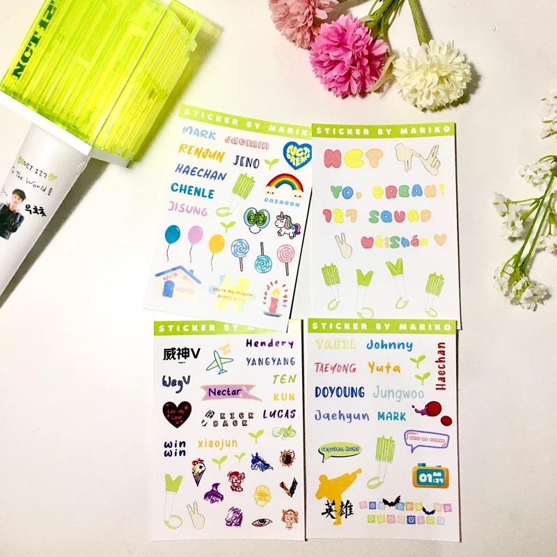 

STICKER KPOP NCT 127 DREAM WAYV TREASURE SEVENTEEN BTS ENHYPEN KPOP DECO PHOTOCARD JOURNAL JURNAL POLAOID MURAH
