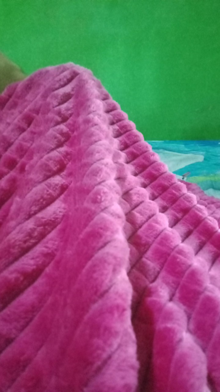 Selimut Bulu Polos Vallery Quincy Halus Lembut Panjang Ukuran 160x200 Dewasa Murah - Ijn Plaza