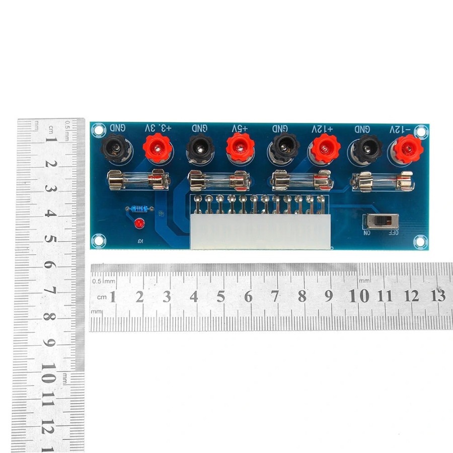 Modul Konverter Terminal Desktop Power Supply ATX 24 Pin XH-M229 Board