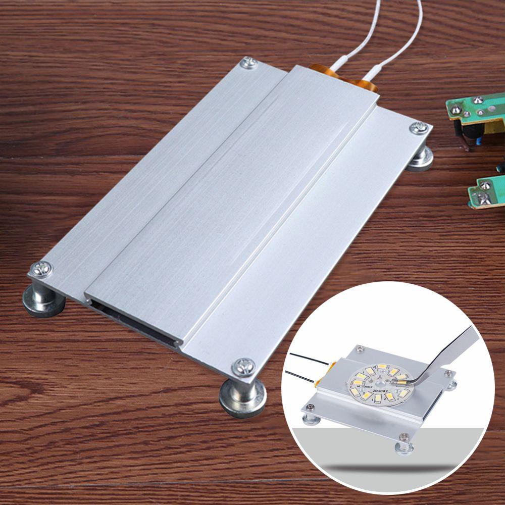 Solighter PTC Plat Pemanas Aluminium Constant Temp LED Remover Welding Station