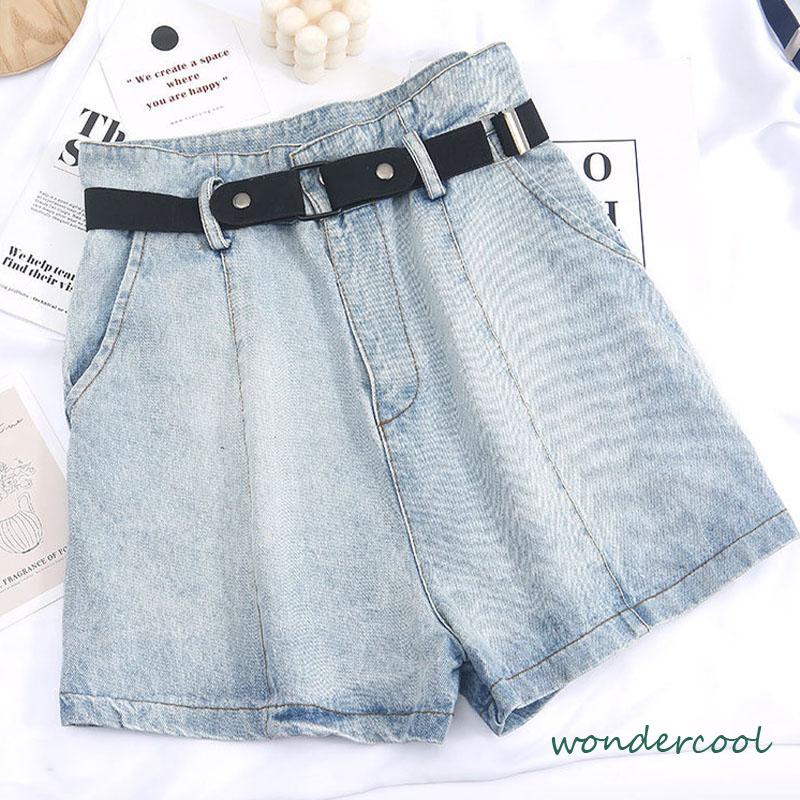 Cod Hiasan Bebas Lubang /Ikat Pinggang Wanita Ring Belt Match Sabuk All-Match Elastis Tanpa Tanda Fashion-Won