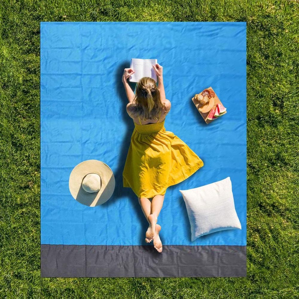 【COD】 TaffSPORT` Karpet Lipat Anti Air 140 x 152 cm` Camping Footprint` Matras Alas Piknik` Waterproof Mat