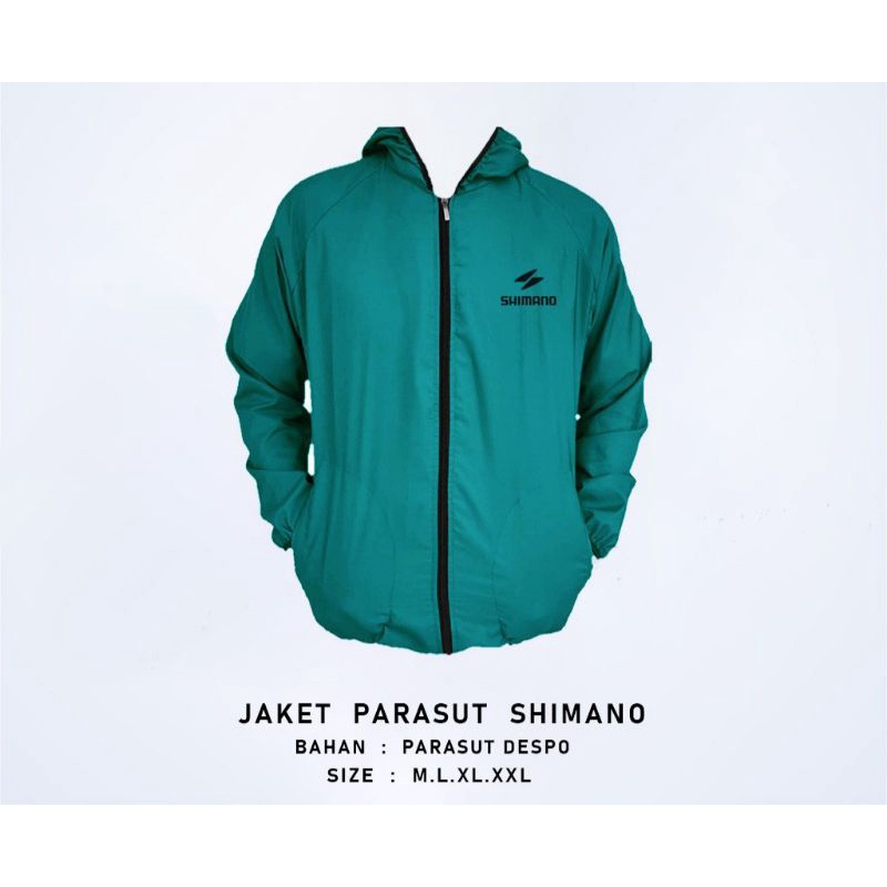 jaket pria wanita parasut shimano sauna lari bersepeda pria dan wanita-Tosca