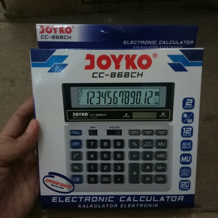 

Kalkulator Joyko Cc - 868 Ch