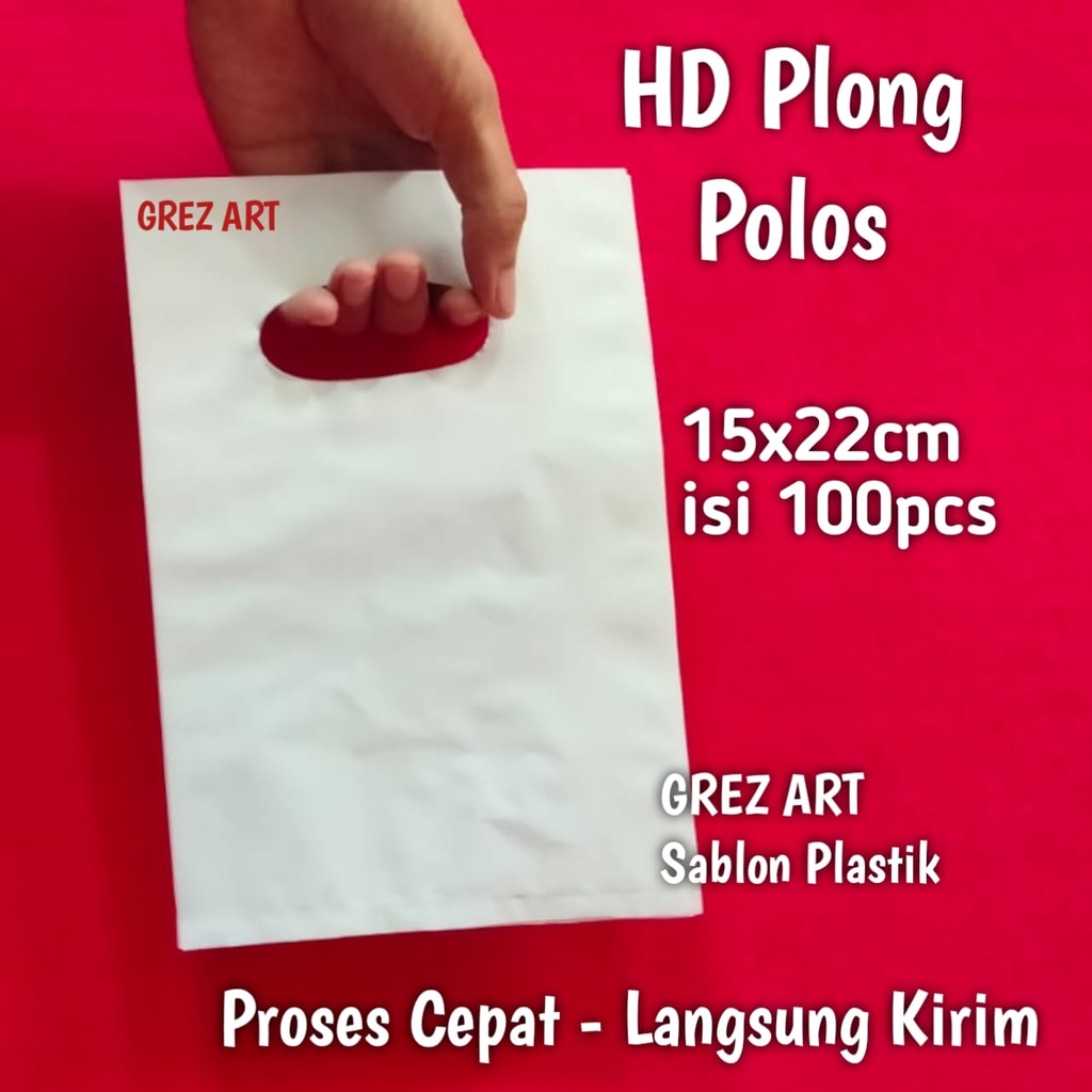 Jual Plastik Hd Plong Polos 15x22 Isi 100pcs Tebal Plastik Olshop Pond Shopee Indonesia 0038