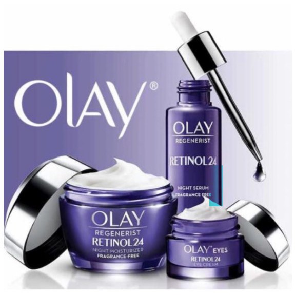 Olay RETINOL 24 Anti Aging Skincare Serum / Eye Cream / Night Cream