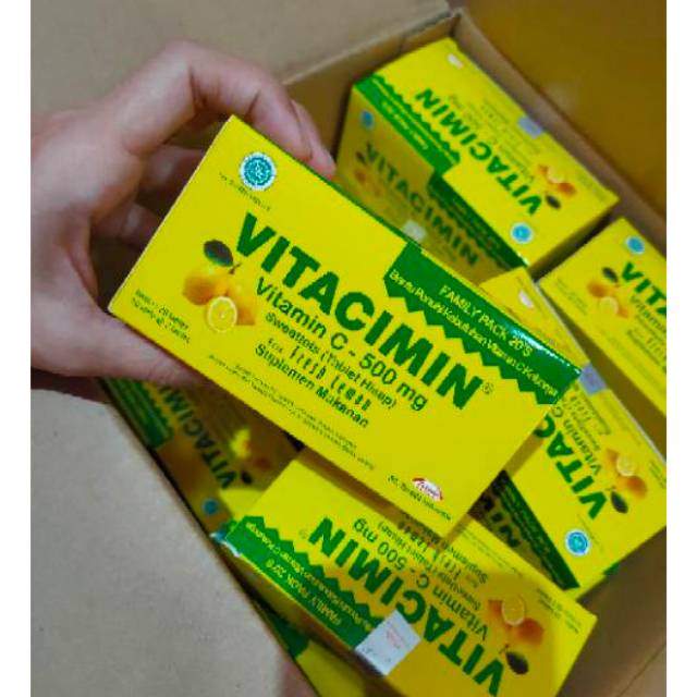 Vitacimin 1 box isi 20tablet