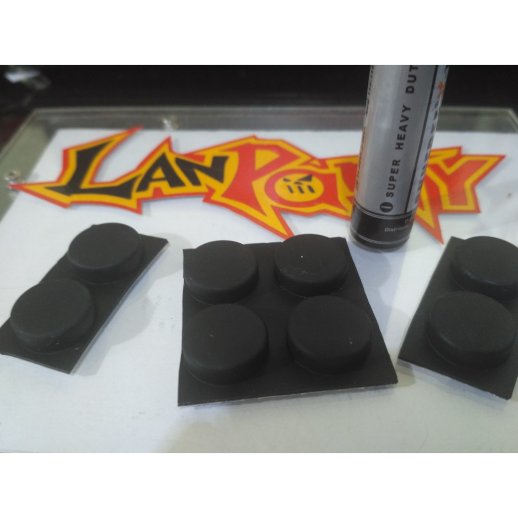 Jual 4pcs Rubber Feet Laptop Black Shopee Indonesia