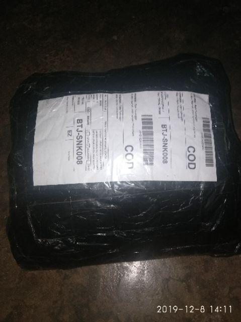 Kemeja Batik Pria Lengan Panjang Batik R08 Motif Black Sweet