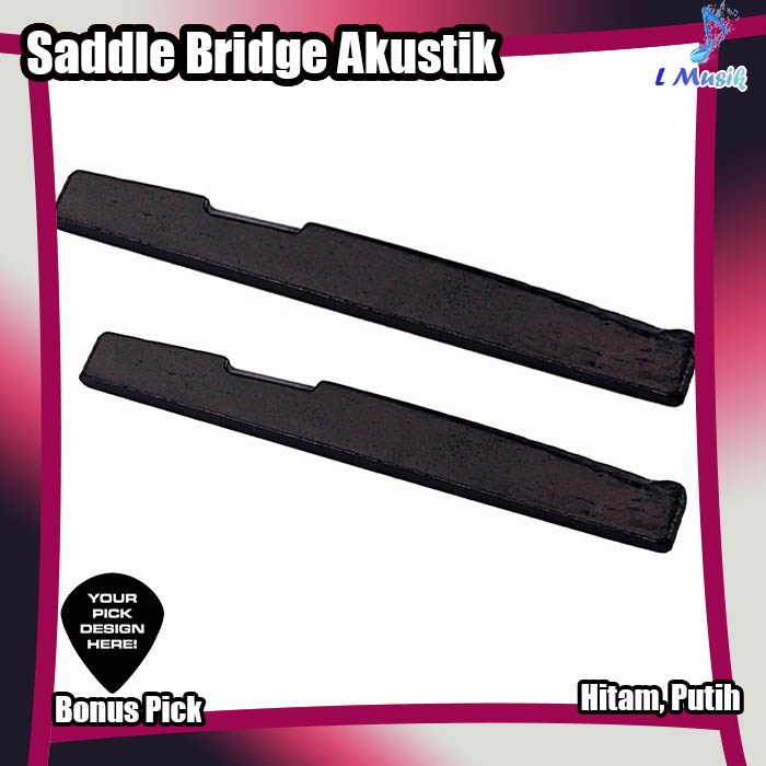 ACCOUSTIC NUT SADDLE PIN GITAR AKUSTIK