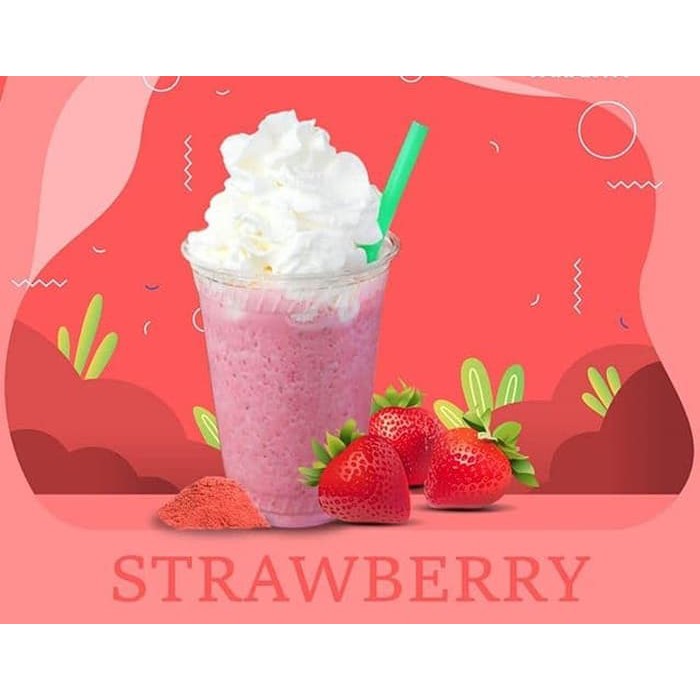 

Bubuk Minuman Bubble Drink rasa Strawberry 1kg